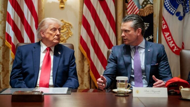“Vamos a la guerra contra los cárteles”, anuncia Pete Hegseth.