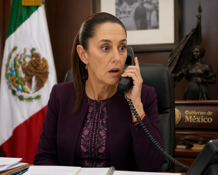 “Me lo entregas o lo voy a buscar”, habría dicho Trump a Sheinbaum.