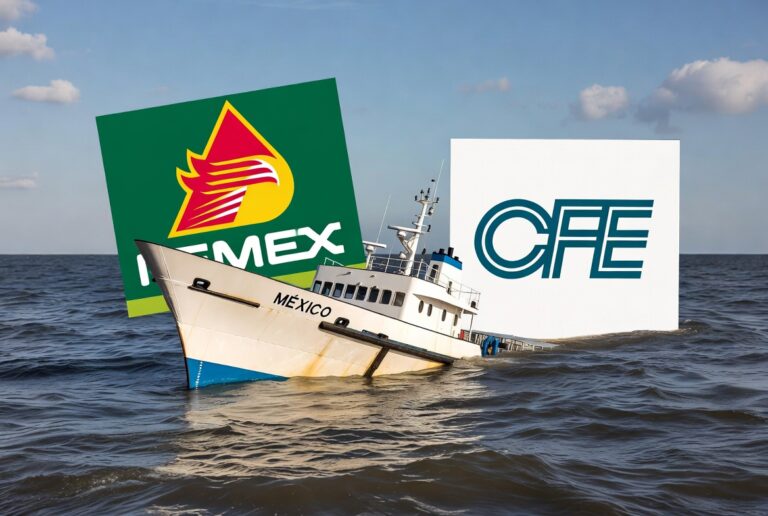Pemex y CFE arrastran a México a la baja: S&P.