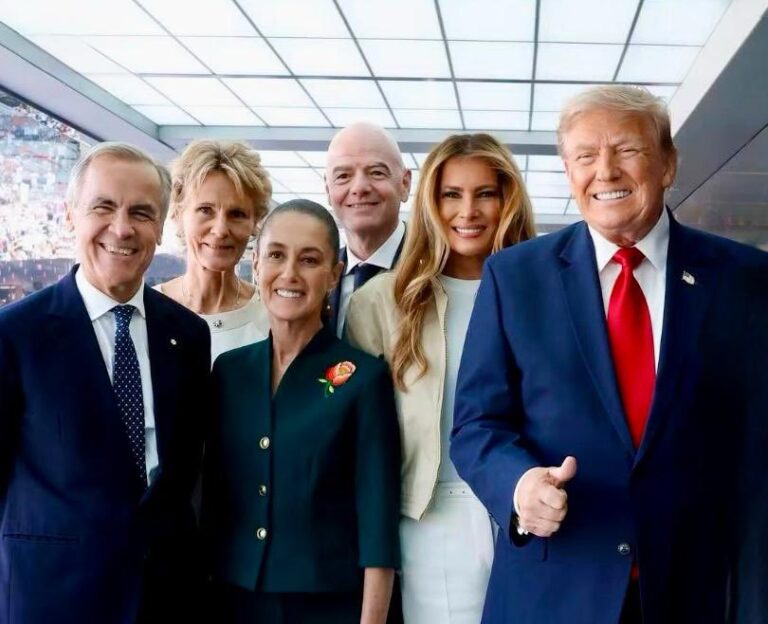 Embajador Johnson destaca “alianza sin precedentes” entre Sheinbaum, Trump y Carney.