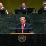 Trump ante la ONU: México es el “epicentro de la violencia de los cárteles”.